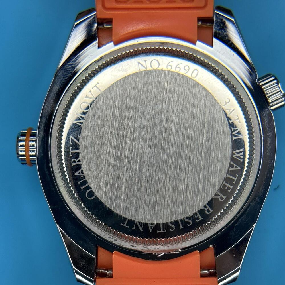 Sports Quartz Watch Men's Silicone Strap Waterproof Calendar Fashion - Picture 3 of 7